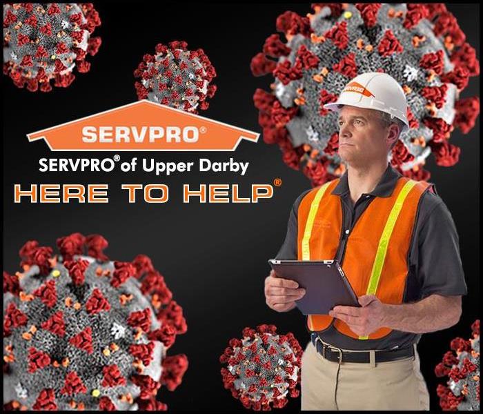 SERVPRO Cleaning & Disinfecting Specialist with a COVID-19 background 