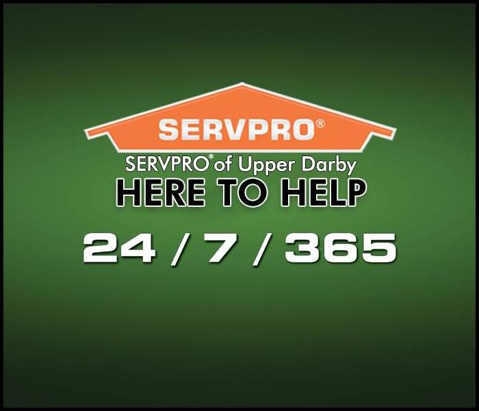 SERVPRO Here to help 24/7/365