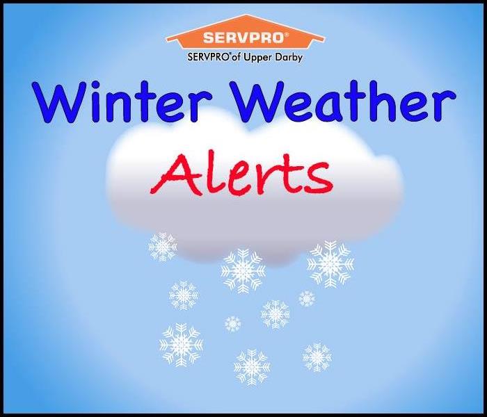 Winter weather weather icon with text "Winter Weather Alerts"